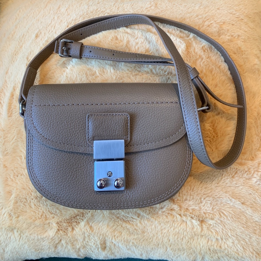Authentic 3.1 Philip Lim Pashi Pebbled Leather Crossbody Bag